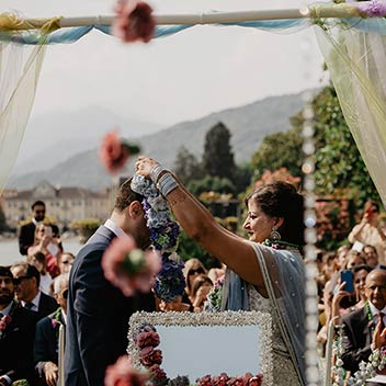 Indian persian wedding in Italy